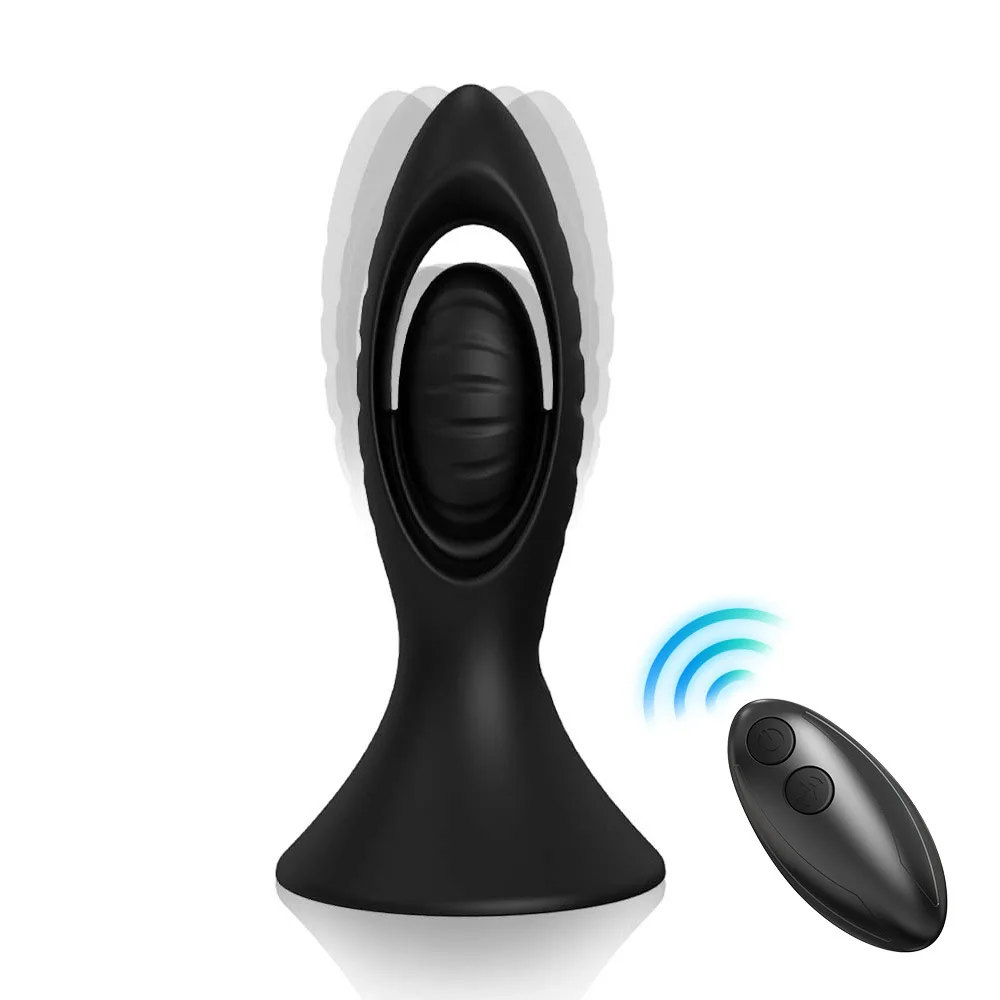 Plugue anal com controle remoto sem fio, brinquedos sexuais sm para homens, plugue anal recarregável usb, massageador de próstata com ventosa, plugue anal