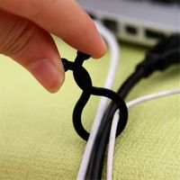 20/30 Pcs Gadget Earphone Cord Wrap Holder Cable Organizer Wire Clip Twist Tie Line Winder