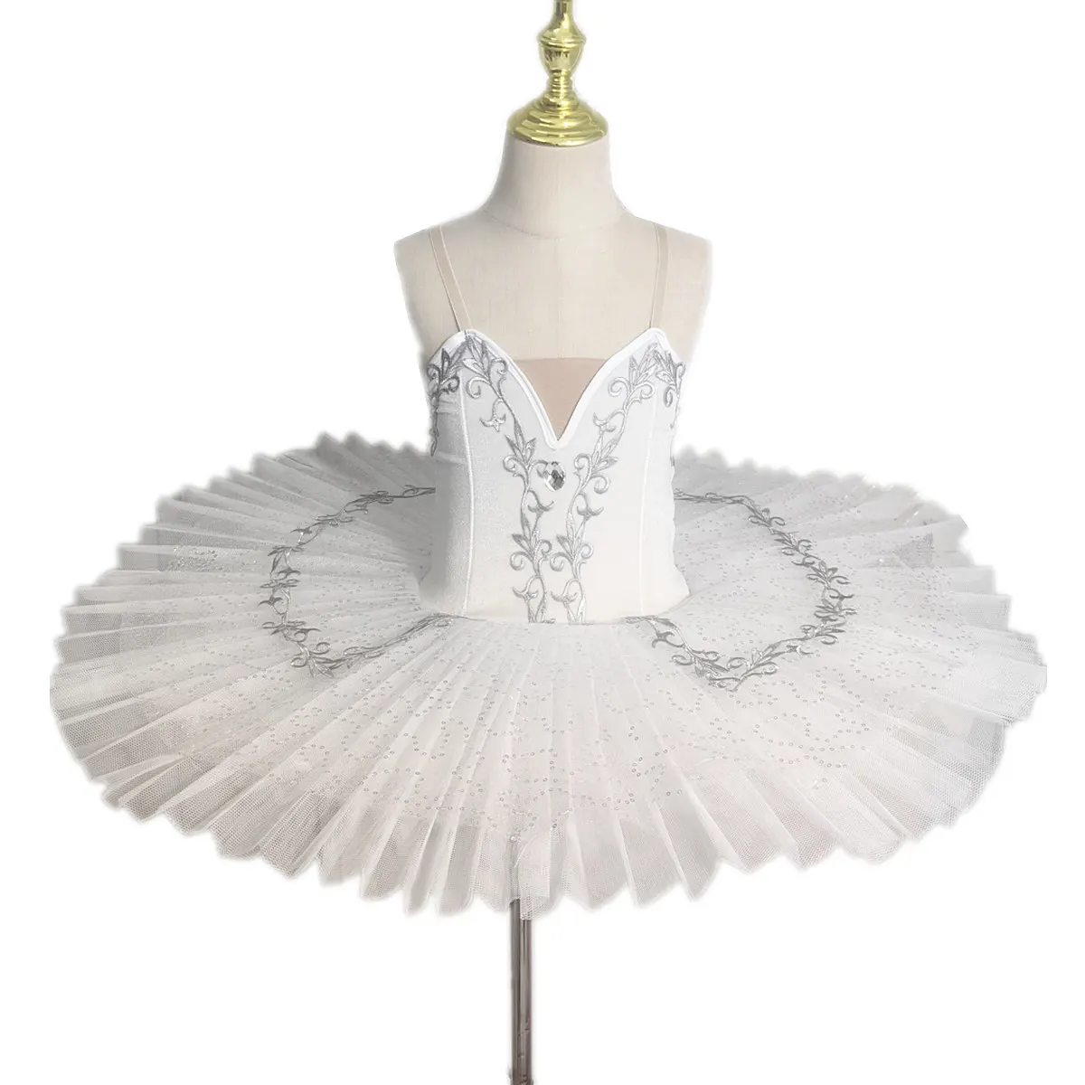 Faldas tutú de ballet blancas para falda infantil trajes de danza del vientre Leotardos Ballet Niña