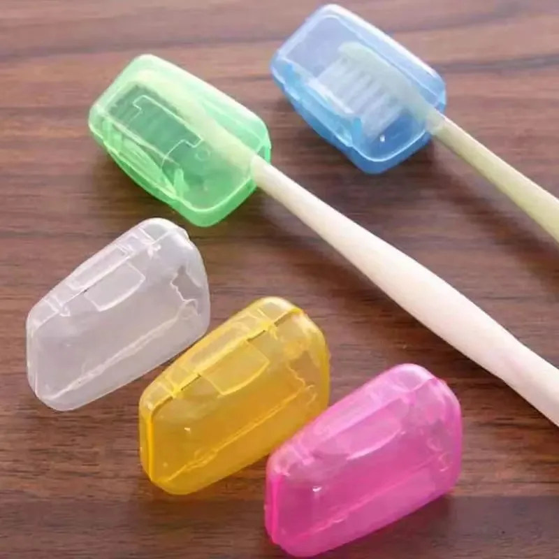 1/3pcs Portable Toothbrush Head Protective Cover Dustproof Head Cover Toothbrush Head Protective Case For Travel Hiking Camping