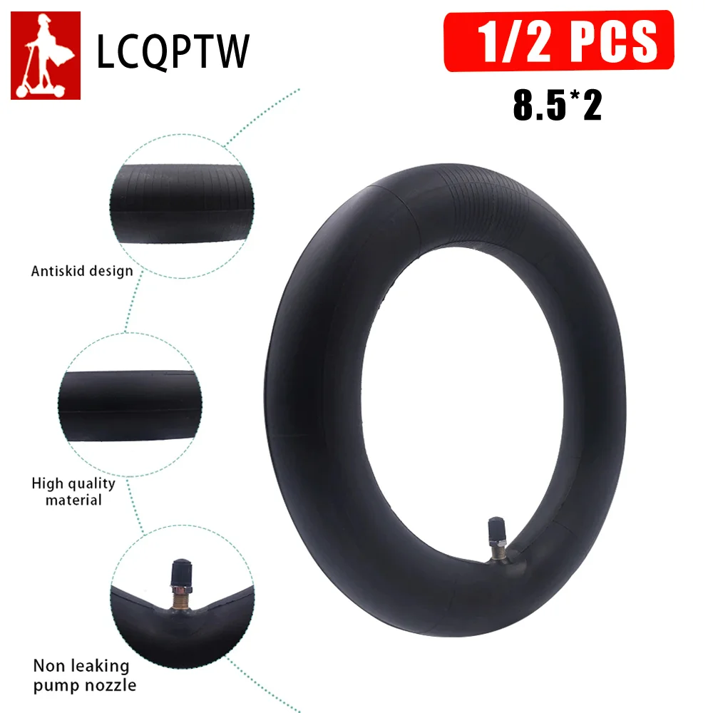 Electric Scooter 8.5 Inch Durable Inner Tube Tire for Xiaomi M365 Pro Straight Mouth Inner Tubes 8.5*2 Pneumatic Camera Tires