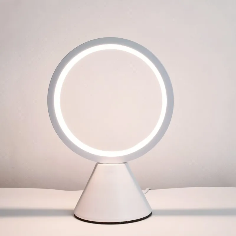 

Desk Lamp Full Touch Dimming Novel Metal Bedroom Study Eye Protection Bedside USB Simple Night Light