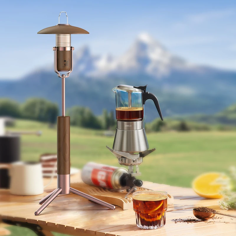 Nuevo 3200mah 2h horas de carga 4 engranajes 2.1A carga rápida 2h tiempo de carga linterna modo Sos IP64 impermeable luz ambiental de nogal