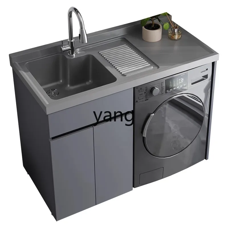 Lmm Angle Cutting Honeycomb Aluminum Whole Board Balcony Wash Wardrobe Combination Laundry Tub Washboard Washing Machine