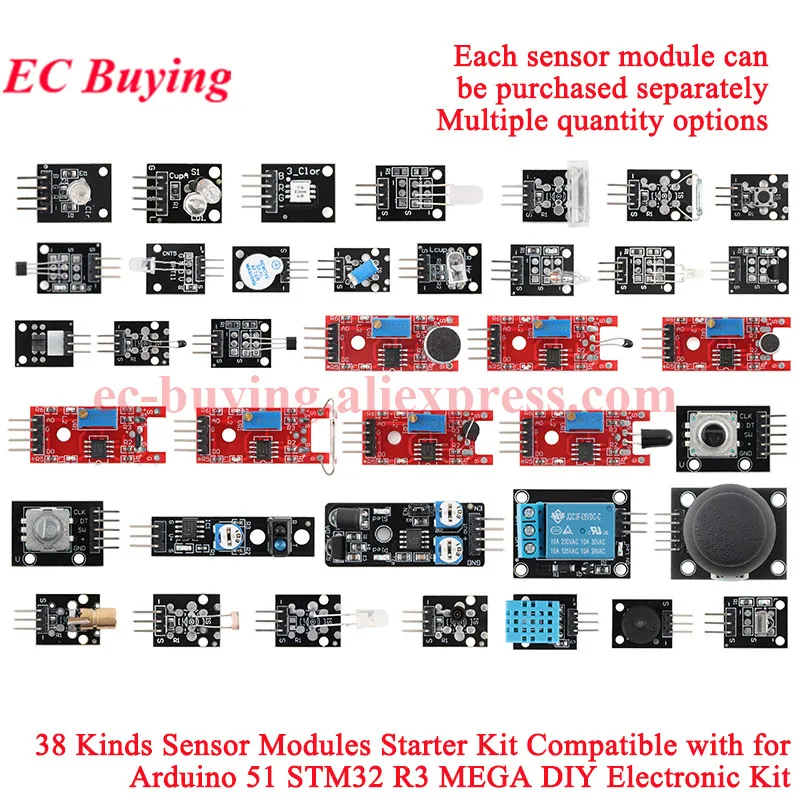 Комплект-сенсорных-модулей-37-в-1-38-видов-стартового-комплекта-совместимого-с-модулем-электронного-обучающего-костюма-arduino-51-stm32-r3-mega-diy