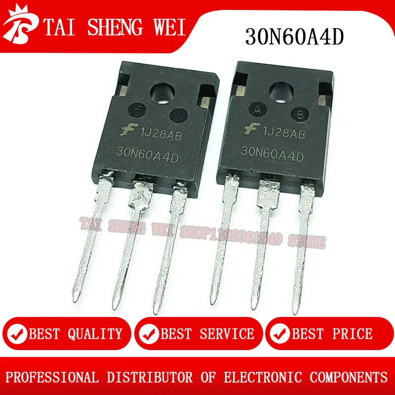 2pcs HGTG30N60A4D TO-247 HGTG30N60 30N60 TO-3P 30N60A4D TO247 new MOS FET transistor IGBT