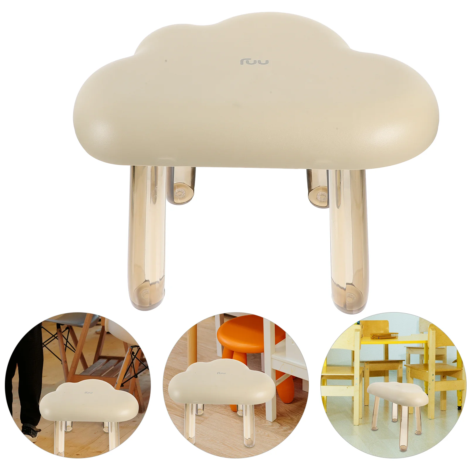 

Складной стул в форме облака, домашний стул, прочная мебель, ступенчатые стулья для детей, противоскользящая скамейка, складные стулья, смены обуви