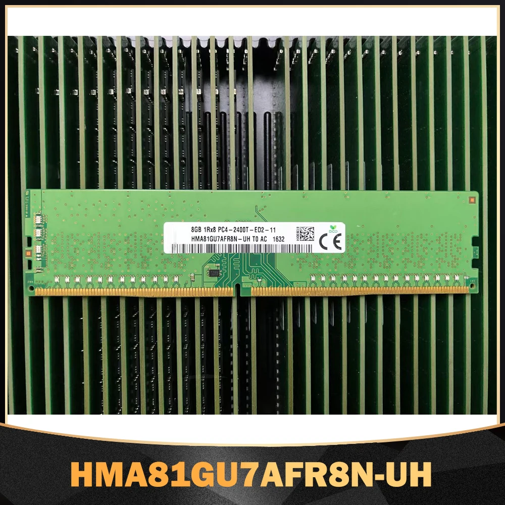 

1 шт. Высококачественная ОЗУ 8 ГБ 8 ГБ 1RX8 2400T ECC для SK Hynix памяти HMA81GU7AFR8N-UH