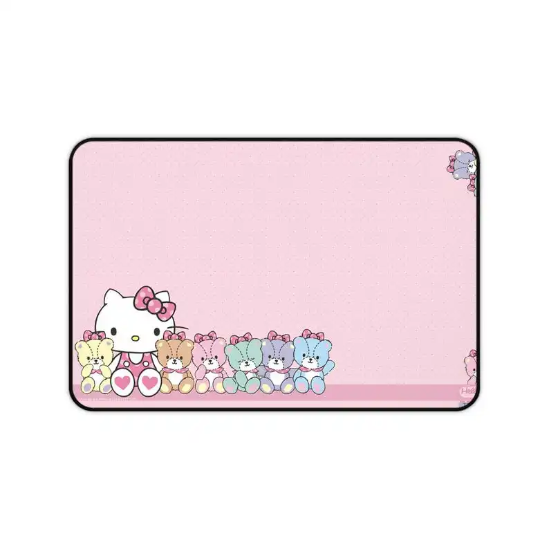 ハローキティ マウスパッド |   レインボーパステルテディベア ハローキティ |   サンリオ デスクマット ゲーミングセットアップ |   コケット キュート カワイイ RGB エステティック