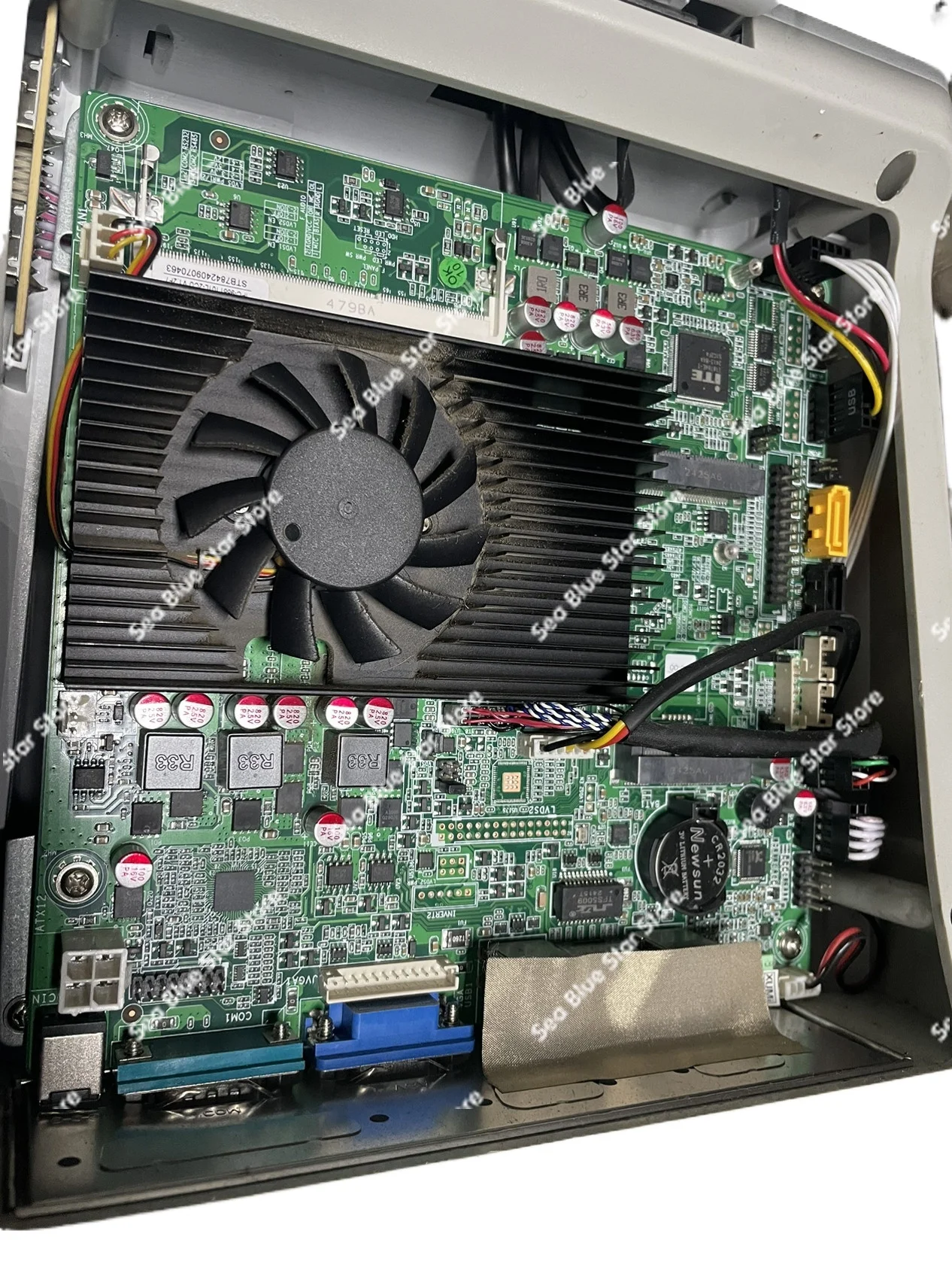 Mini all-in-one machine main board IPC-988T101L-2CU I3-2330M DDR3 industrial control main board, second-hand disassembly main