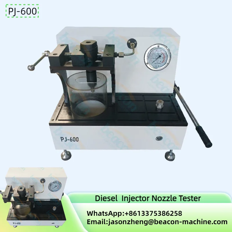 PJ-600 Diesel Injector Nozzle Calibrator Fuel Injection Nozzle Atomization Pop Tester