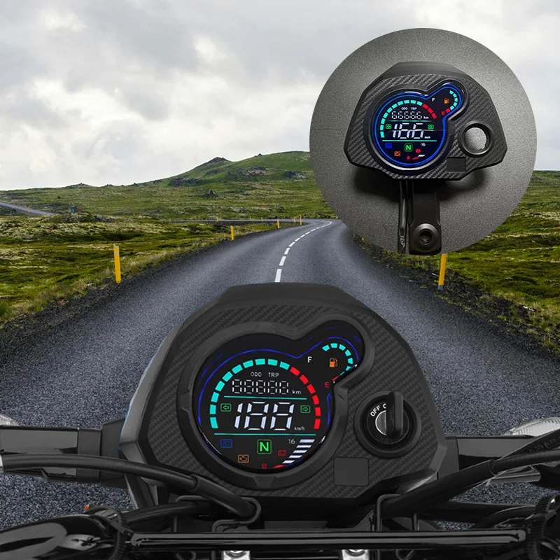 

Upgrade Motorcycle Accessories Speedometer Moto Digital Dash Display Panel Tachometer Dashboard for Honda Navi 110 Navi110 110cc