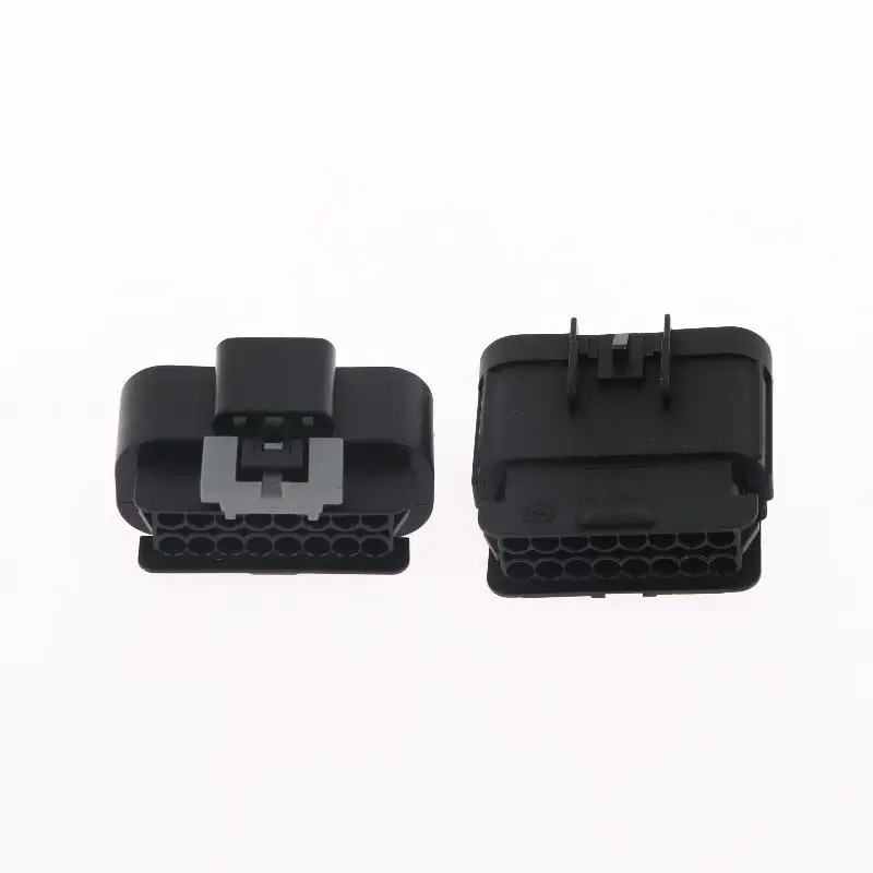 16 Pin Automotive Waterproof Connector Kit Auto Light Lamp Wire Harness Plug