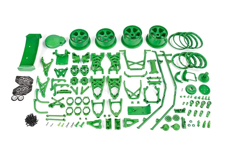 Komplettes Fahrzeug-Nylon-Upgrade-Komponenten-Kit für 1/5 ROFUN HPI BAJA 5B