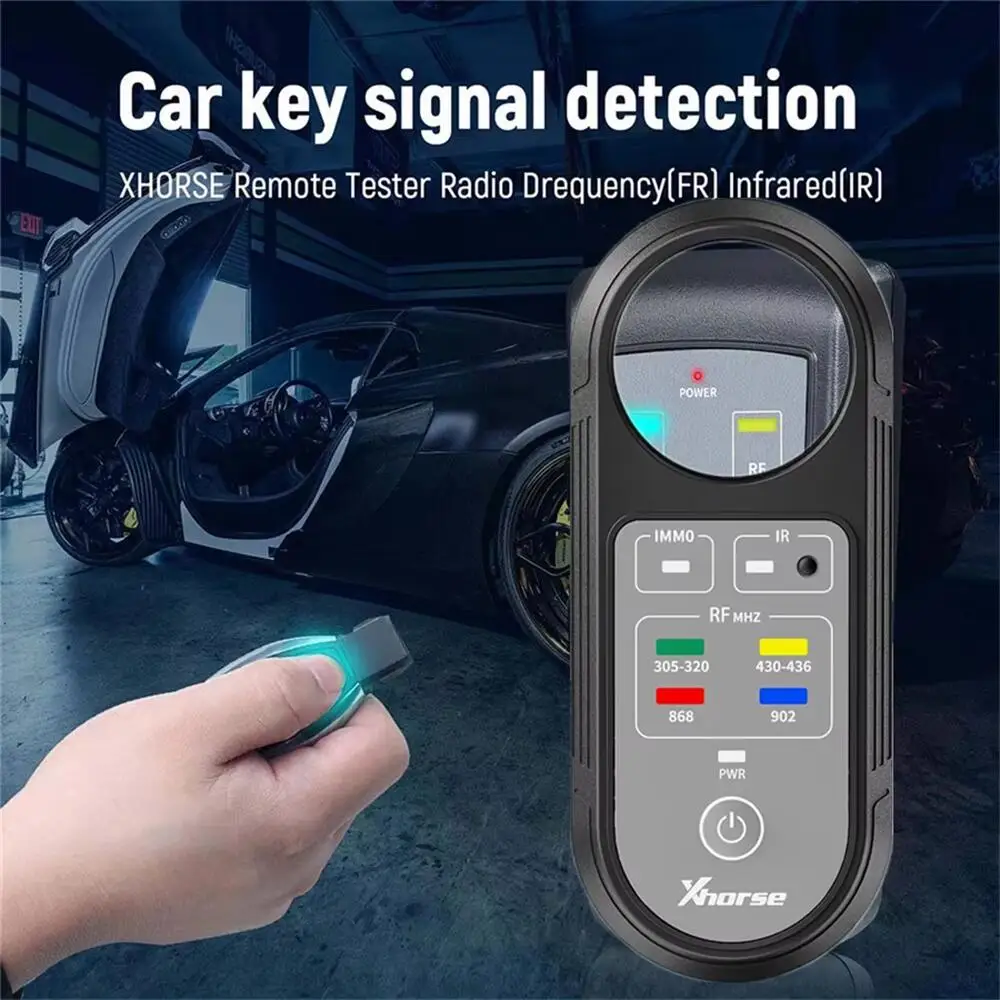 Xhorse XDRT20 V2 Remote Tester VVDI Tools Frequency Tester Infrared Signal Detection Support 315/433/868/902Mhz All Car Key