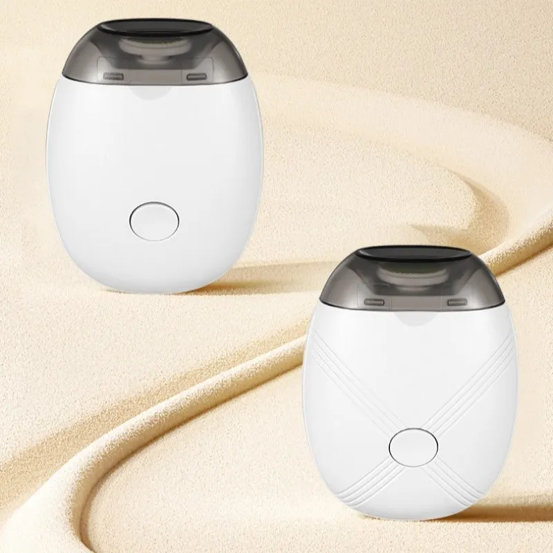 Electric Nail Trimmer Rechargeable Pain-Free Technology Automatic Fingernail & Toenail Clipper with LED Light Grinding Head Port