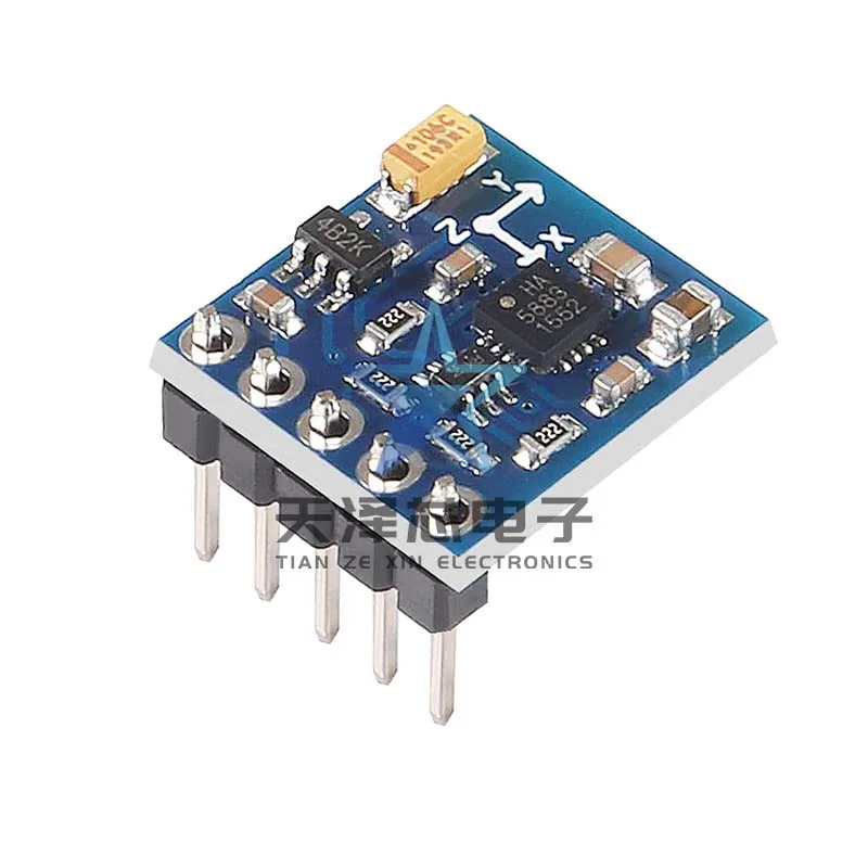 Gy-271 Module modul kompas Digital tiga sumbu Sensor bidang magnetik