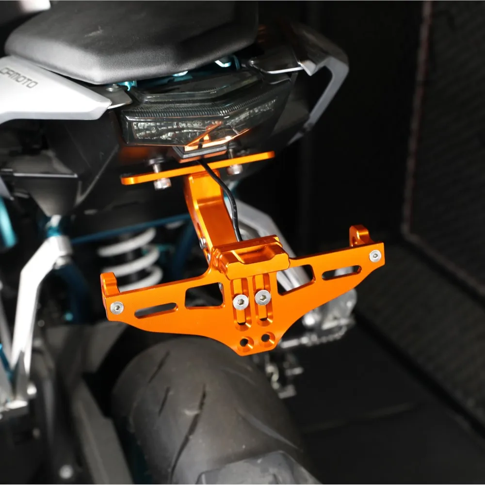 Fit For Aprilia Dorsoduro 1200 2010-2013 2014 2015 2016 Motorcycle Rear License Plate Holder Bracket Tail Tidy Fender Eliminator
