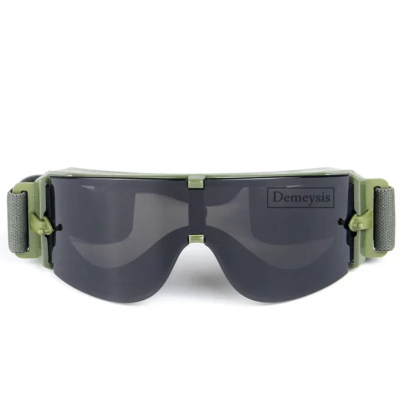 Gafas tácticas Airsoft lentes intercambiables anti viento - imagen 4