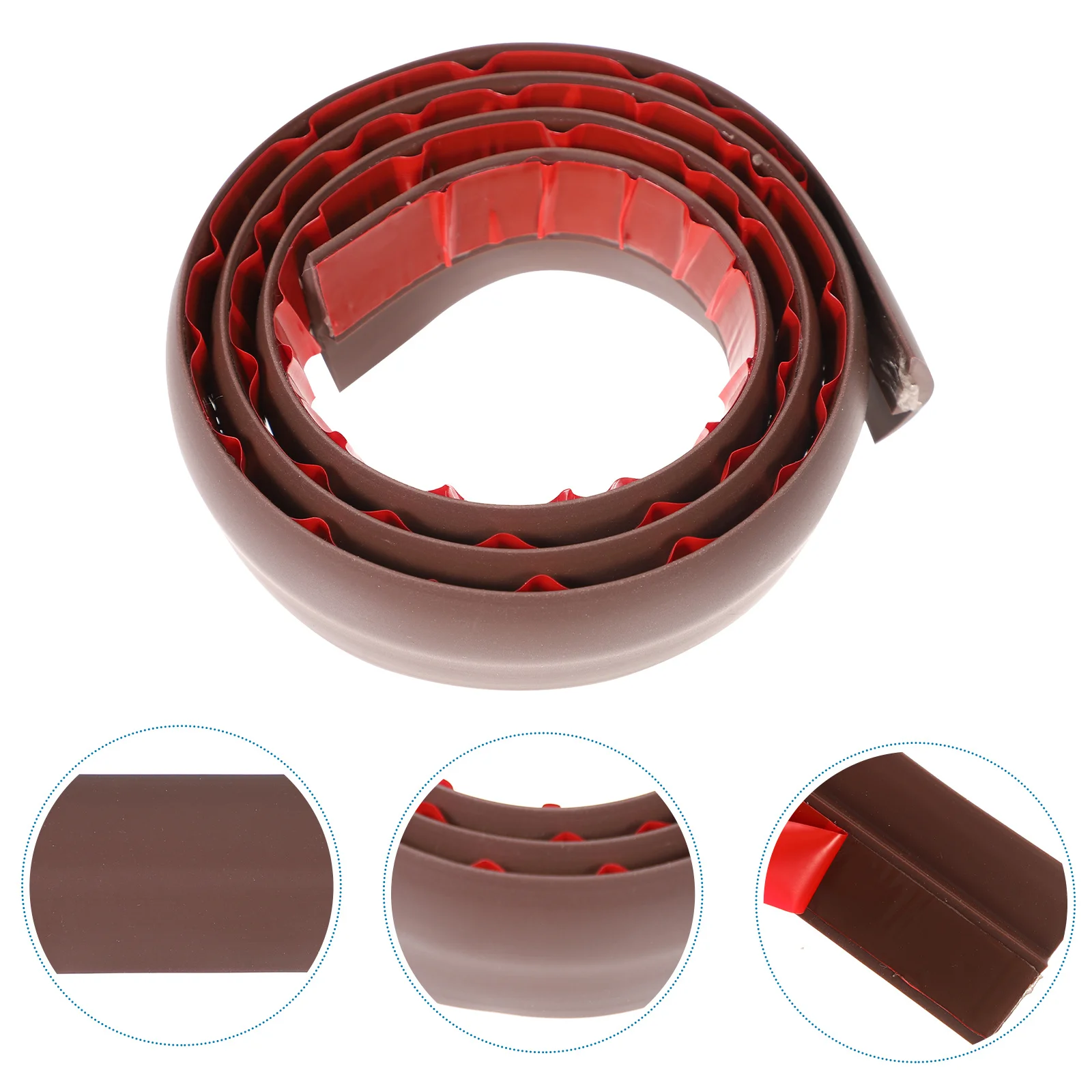 شريط انتقال للأرضيات، حواف سجادة PVC ذاتية اللصق، سهلة القطع للمنزل والفنادق والمطاعم والمحلات التجارية والمكتب #3