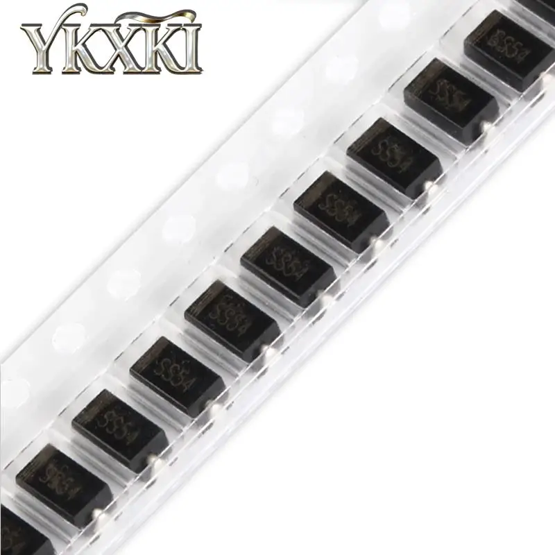 100PCS/lot new SS54 SMA patch Schottky diode 5A 40V SMA (DO-214)