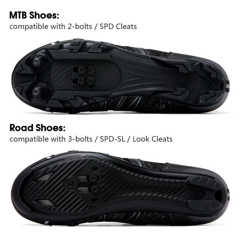 Männer MTB Radfahren Schuhe Atmungsaktive Stollen Rennrad Schuhe Racing Geschwindigkeit Turnschuhe Frauen Mountainbike Schuhe für Shimano SPD SL – Detail 1