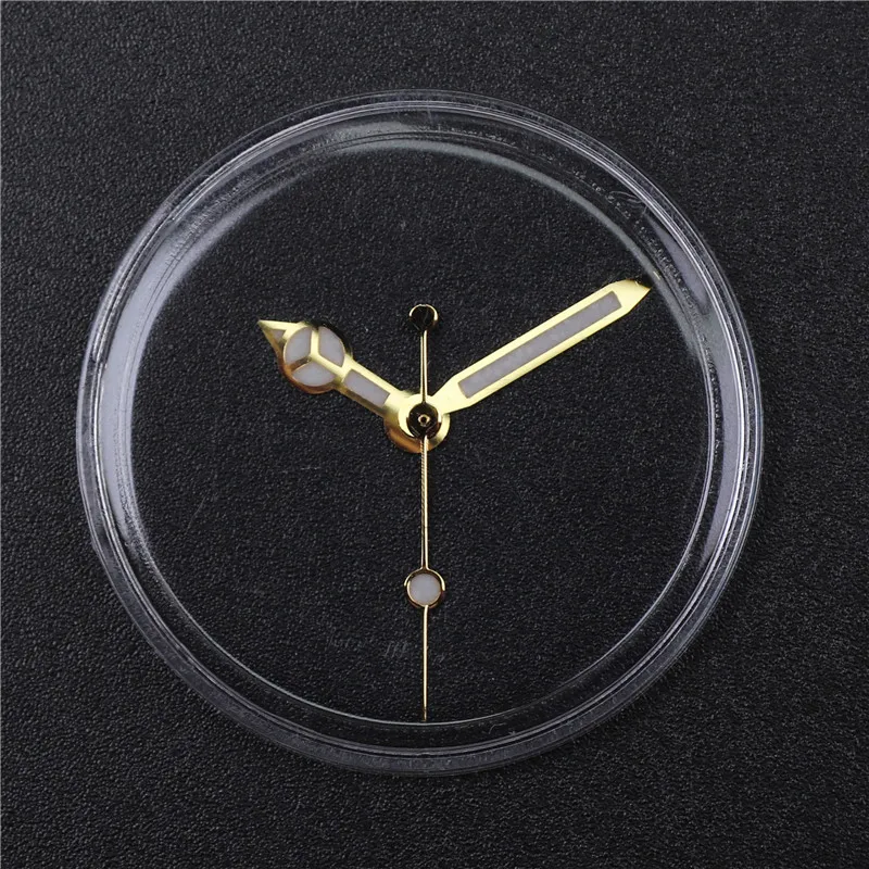 High Quality Watch Hands 12.5*12*8  Polished Silver Gold C3 Bgw9 Green Blue Bright Luminous For Nh35 Nh36 Movement Seiko Mod