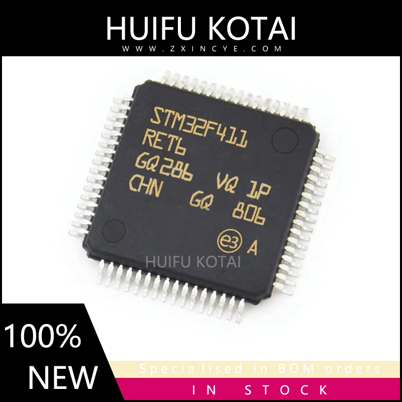 1PCS STM32F411RET6 LQFP64  New Spot Inventory