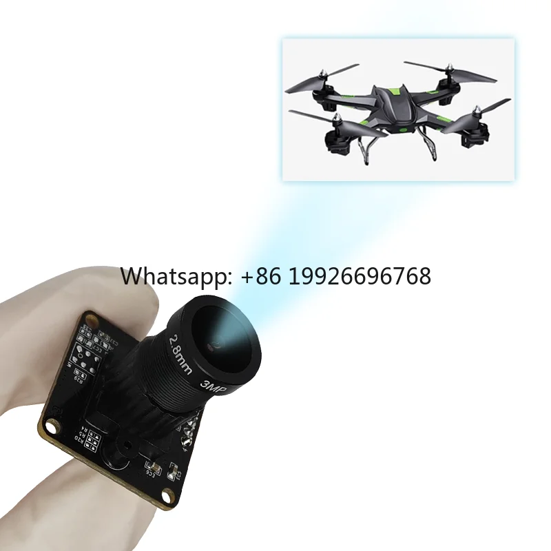 2MP USB Camera Module HM2131 Sensor USB2.0 Interface DFOV120 Wide Degrees for Smart Home