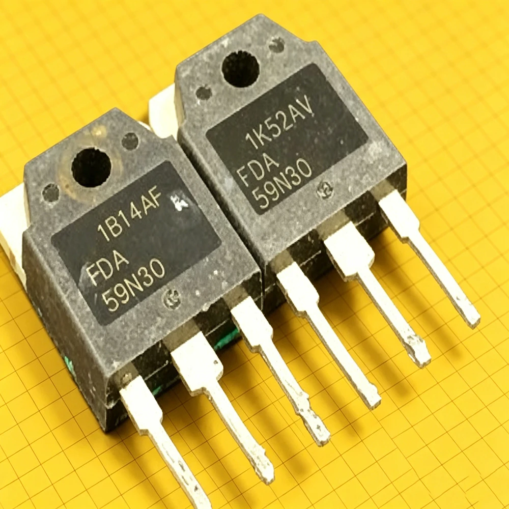 10PCS FDA59N30 TO-247 59A 300V 59N30 TO-3P In stock Original disassembly