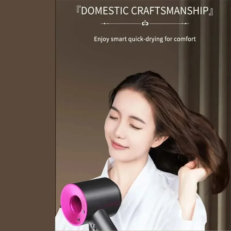 Professional Leafless Hair Dryer Constant Temperature Negative Ion Attachment 5 Home Powerful Electric Hair Dryer