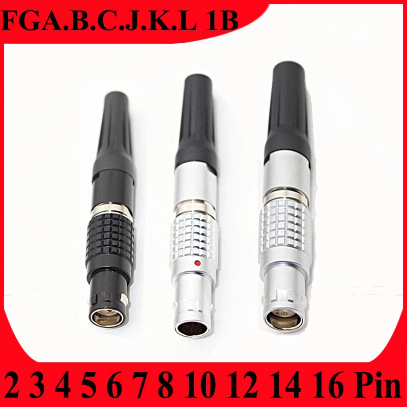 

1B 2 Positioning Slots Series FGA FGB FGC FGJ FGK FGL FGM FGD FGE FGF 2 3 4 5 6 7 8 10 12 14Pin Holes Male Female Plug Connector