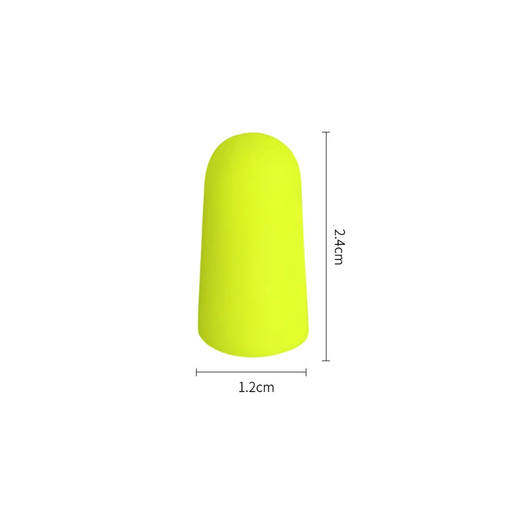 E-A-Rsoft Yellow Neons Earplugs 312-1250 Memory Foam Noise-cancelling Ear Plugs Uncorded, Poly Bag