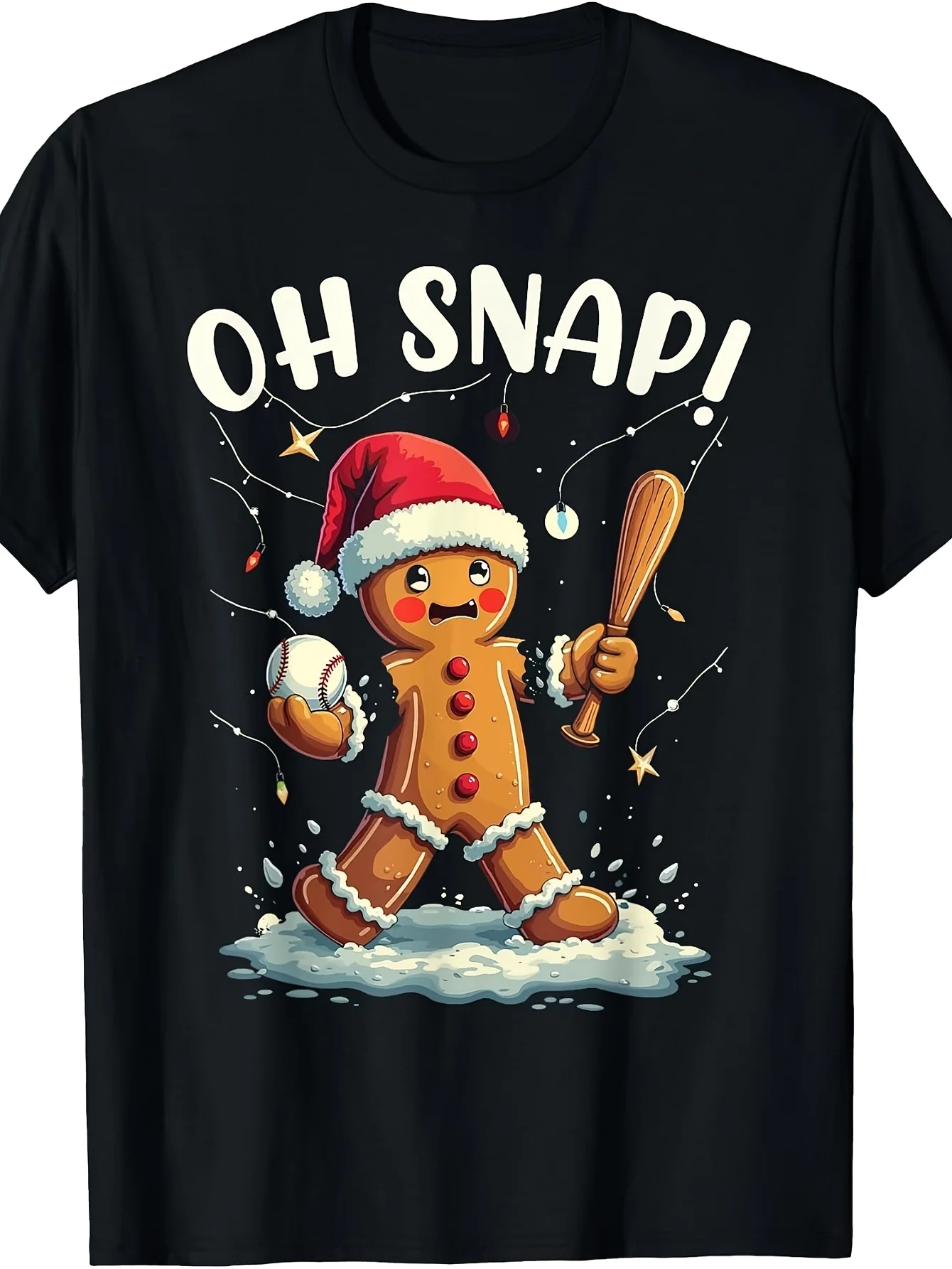 Merry Christmas Birthday T Shirt Christmas Tree Present Birthday Cake Holly Decoration Pattern Soft Short Sleeve Crew Tee