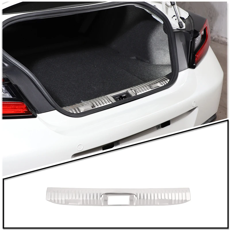 

For Toyota 86/Subaru BRZ 2022 Auto Rear Bumper Foot Plate Trunk Door Sill Guard Protector Cover Car Rear Trunk Sill Cover