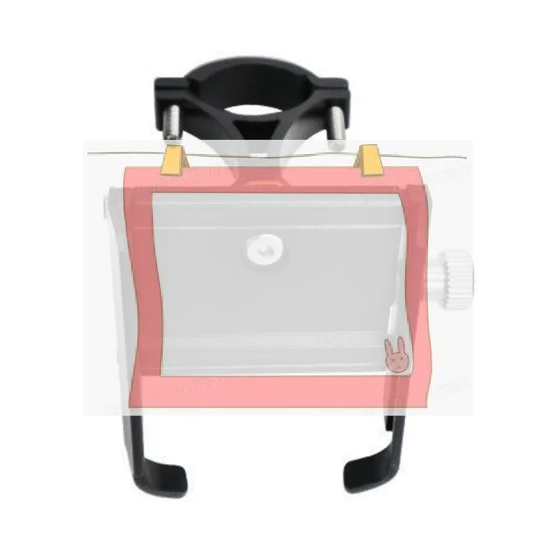 

Алюминиевый держатель для телефона на велосипеде, GPS-кронштейн, подставка для мобильного телефона, зеркало заднего вида, крепление на руль, совместимое