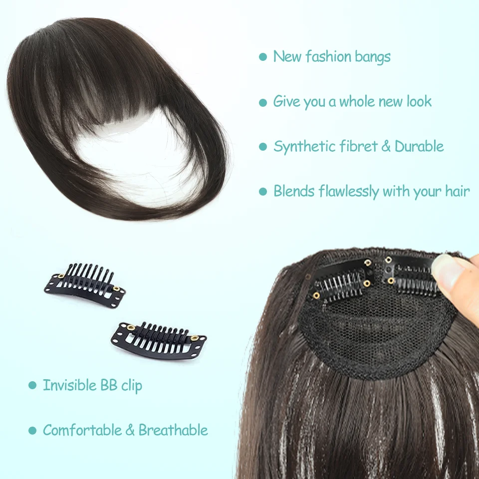 Thumbnail 3 - #15 Trending Clip-In Fringe Bangs Right Now