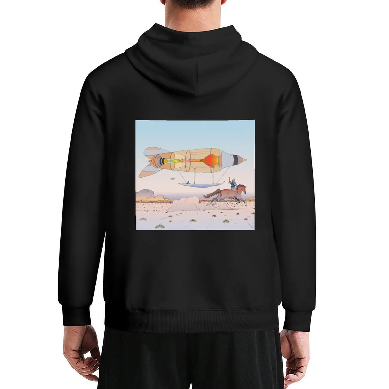 موبيوس، صحرا، حصان، زيبلين، كائن فضائي، كبير نكش، إيدينا، عالم إيدينا، إنكال، جين غورولود، سريالية، هوديي سيشاديليك