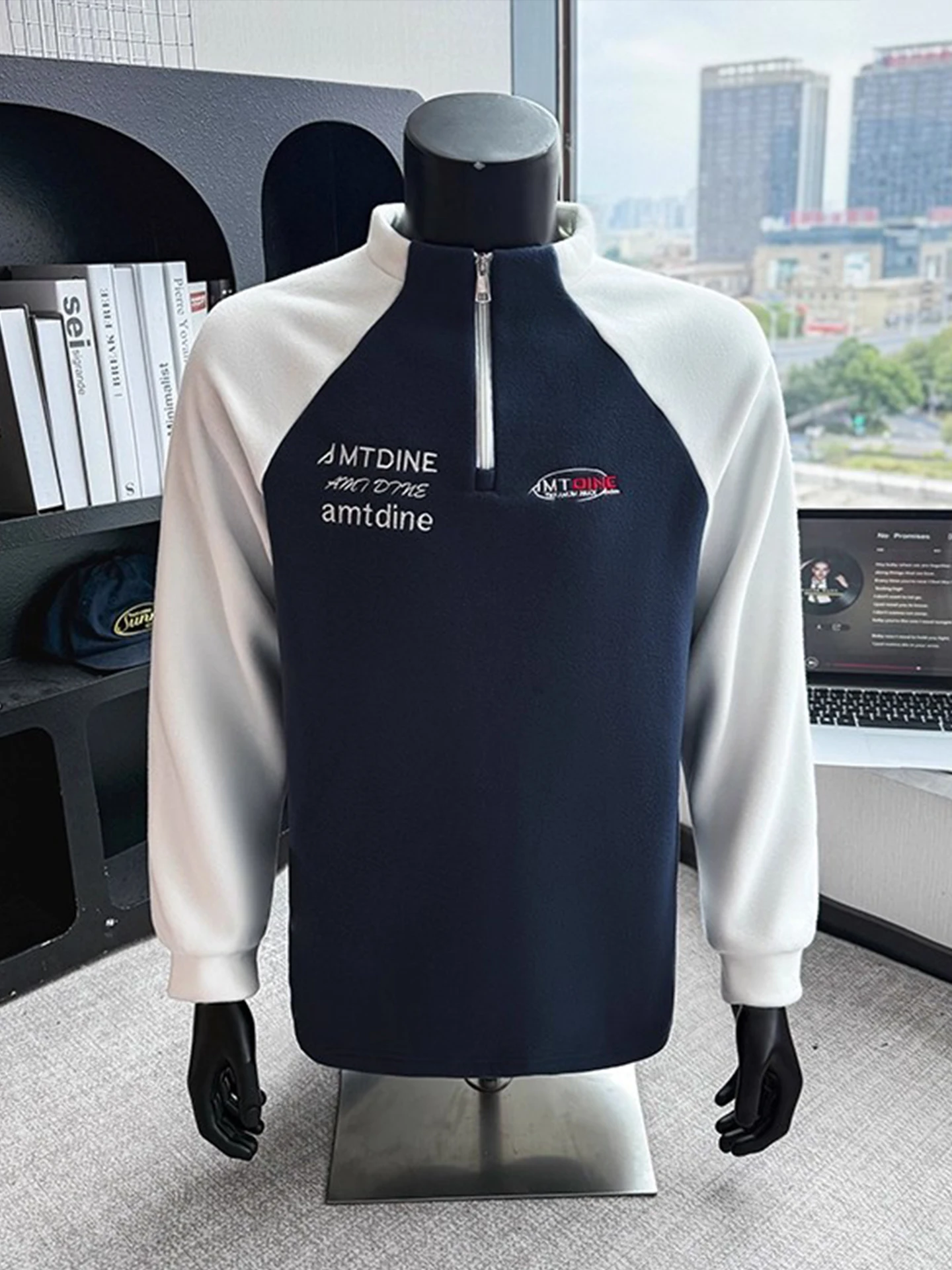 

Мужская зимняя толстовка Thiened Fce, новая, теплая, в американском стиле, для спорта и тренировок, на молнии