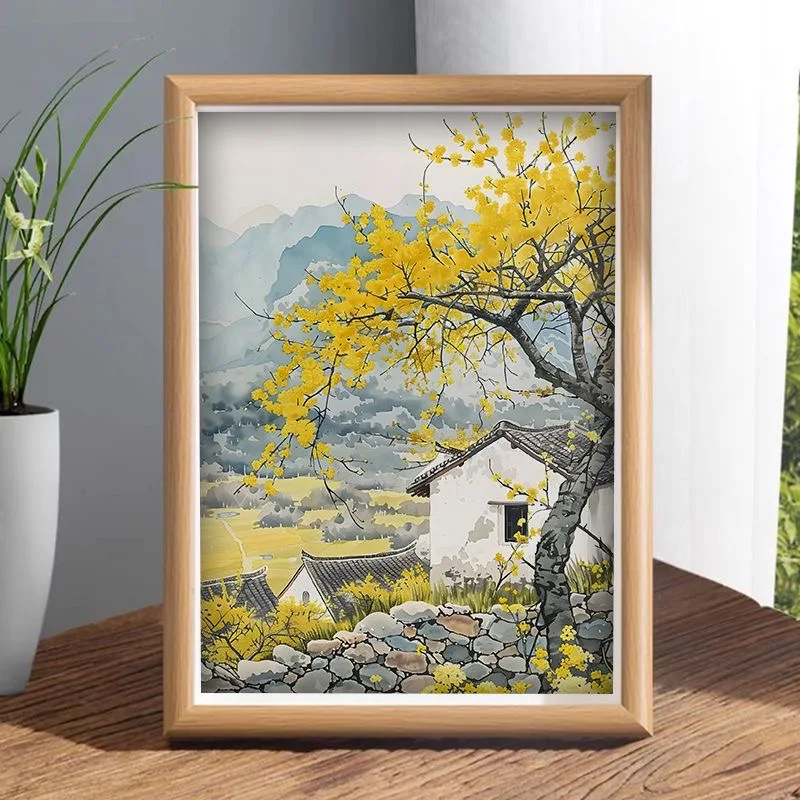 

A6022 Decorative Poppy Oil Painting