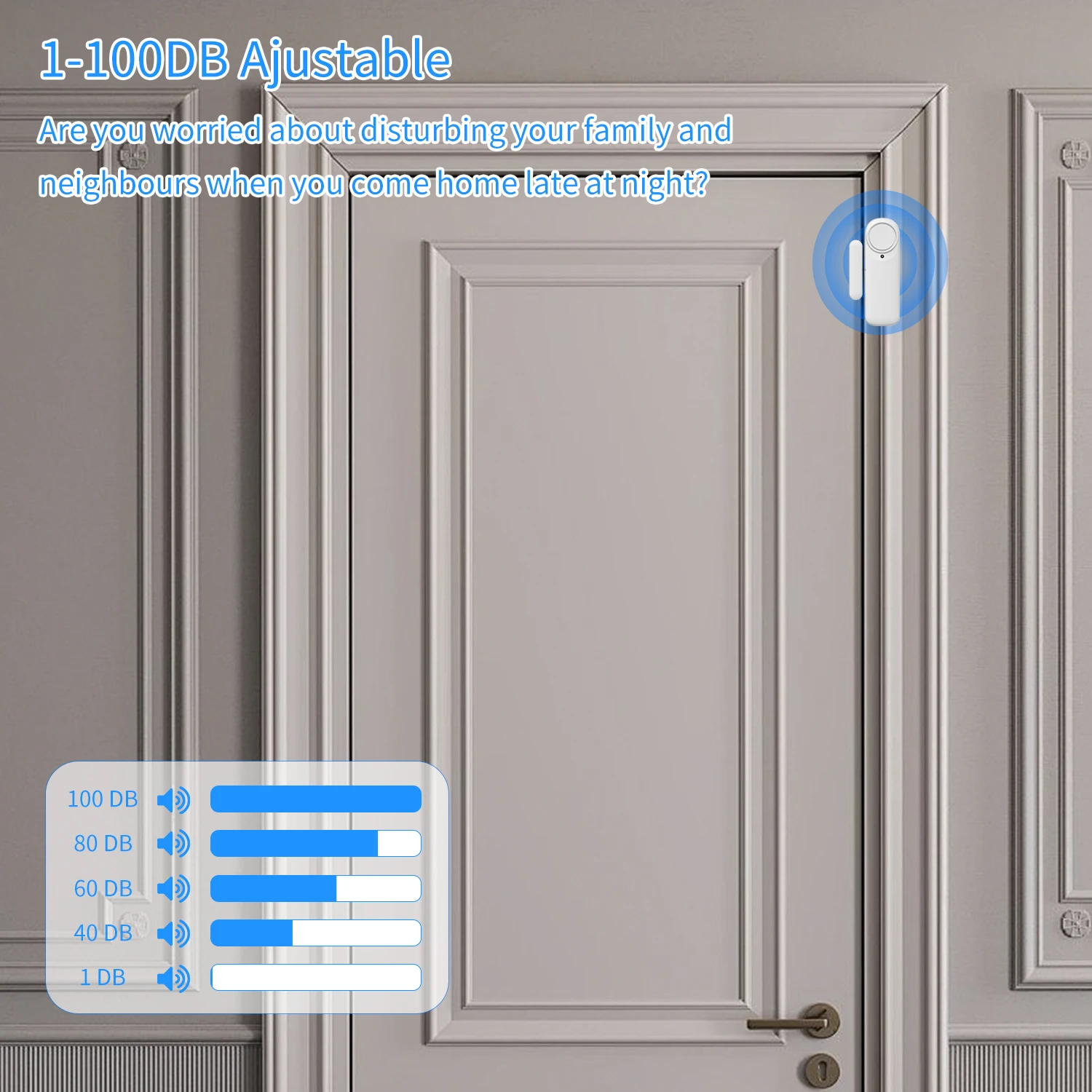 Tuya Speaker Door and Window Sensor, Provides Real-Time Monitoring with a Loud Alarm to Effectively Protect Your Family’s Safety