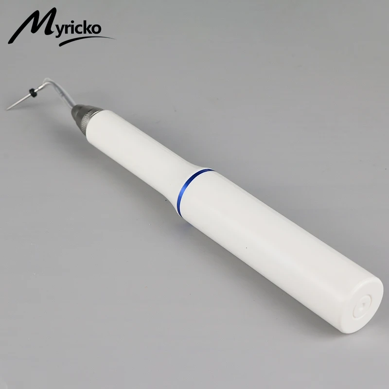 Myricko Dental Cordless Wireless Gutta Percha Obturation System Endo Electric Heated Pen with 2 Tips Dentistry Tool