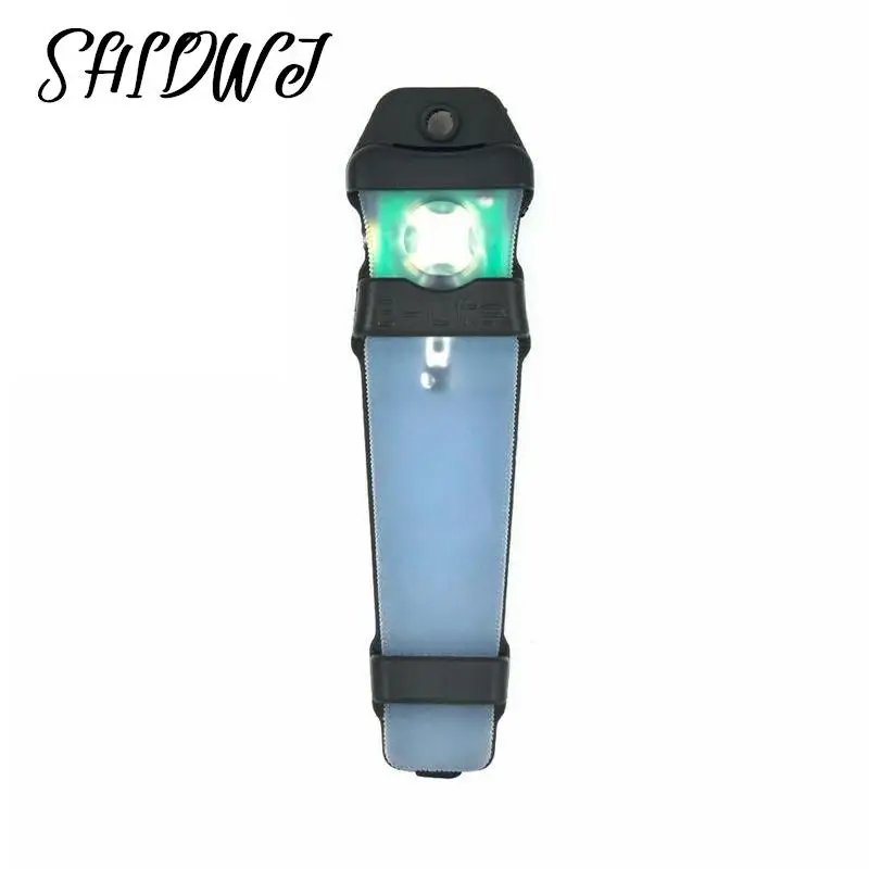 1Pcs Motorcycle Helmet Safety Flashing Light Survival Signal Light Waterproof Lamp Outdoor Equipment for Hunting Hiking Cycling