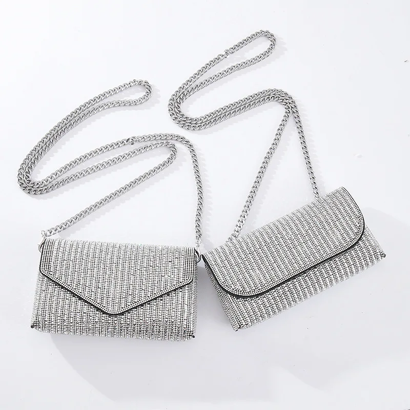 موضة جديدة الماس سلسلة حقيبة كروسبودي تنوعا حقيبة يد كتف واحدة خفيفة الوزن تصميم ثلاثية الأبعاد بولي Material المواد حقيبة يد B1 #3