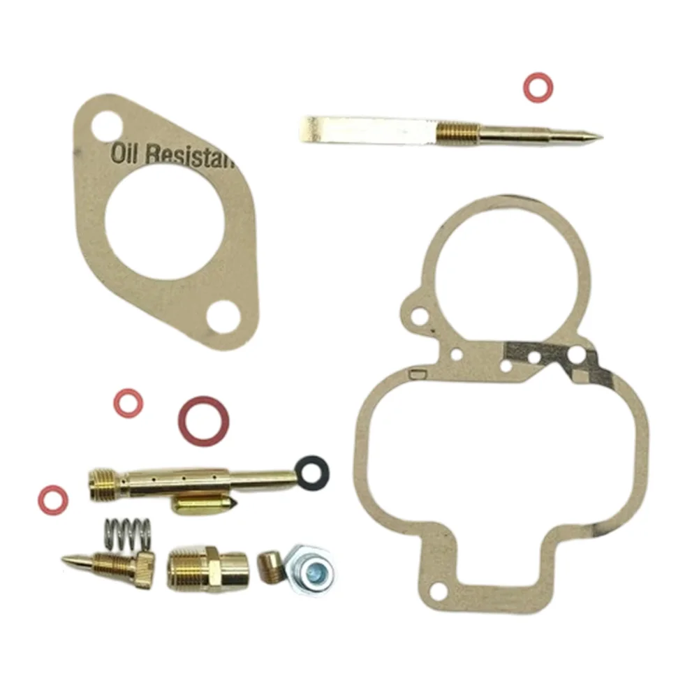 Carburetor Rebuild Kit For 1928-1931 For Ford Model A A-9590-T, 15Pcs Complete Set Garden Tools Lawn Mower Repair Parts