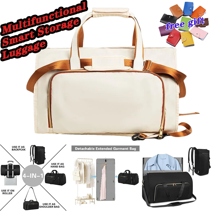 

Travel Suit Backpack Large Capacity High Quality Waterproof Wear-resistant Business Travel Can be Worn Cross-body carry-on Card