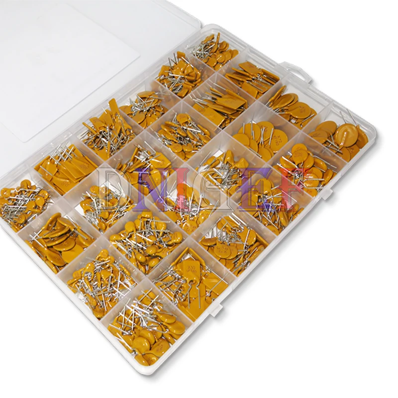 24Kinds 610PCS/Set Self-Recovery Fuse Assorted PPTC KIT 0.05A 0.1A 0.2A 0.25A 0.3A 0.4A 0.5A 0.75A 0.9A 1.1A 1.35A 2A 2.5A 3.75A