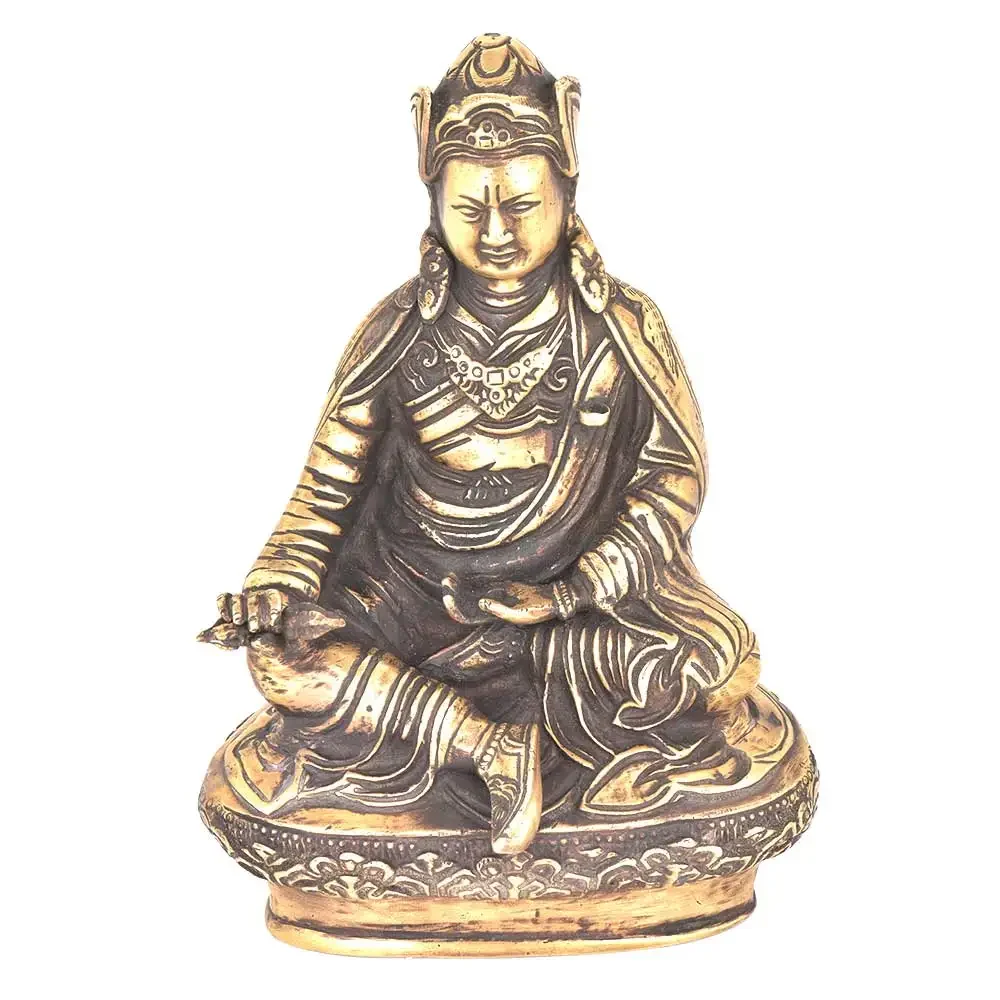 Handmade Decorative  Antique Brass Sitting Buddha Sculptures Figurine Statue Statement Pieces Decor Gift Items