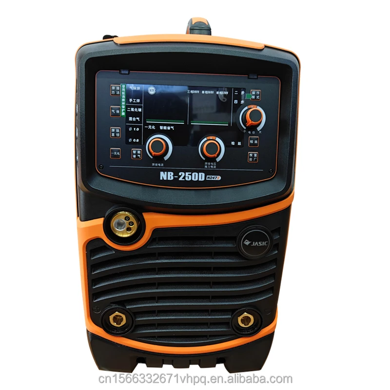 【Хит продаж 2026】Инвертор JASIC NB 250D 250 А, 220 В, однофазный/трехфазный 380 В, IGBT, 2-в-1, для нержавеющей стали, MAG/MMA/MIG/CO2