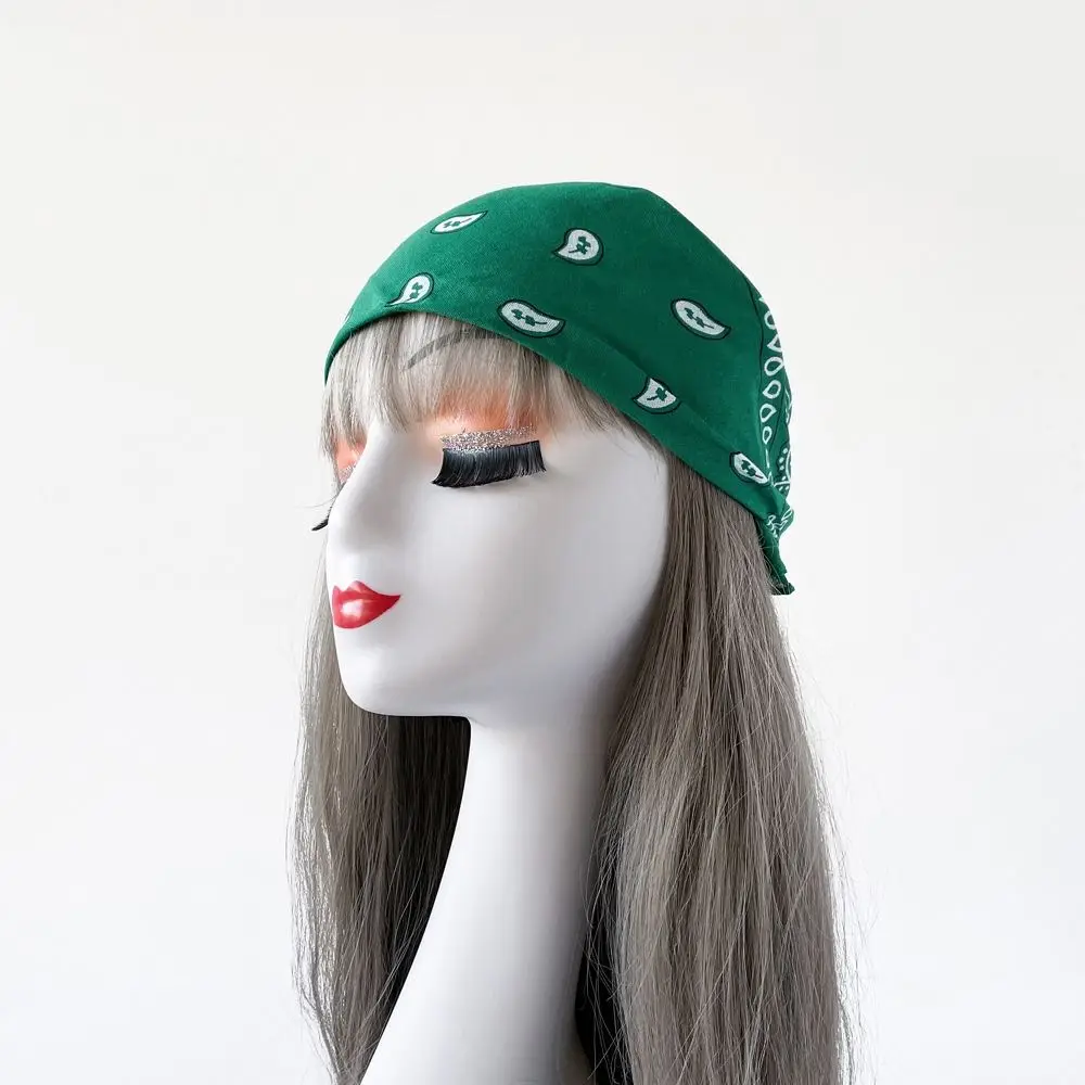 

Headband Small Square Scarf Triangle Scarf Scarf Hair Band Cashew Nut Print Scarves Hair Scarf Head Scarf Printed Silk Scarf